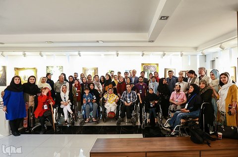 افتتاحیه نمایشگاه «هنر همای»؛ آثار نقاشی ۳۴ هنرمند برجسته توانیاب کشور
