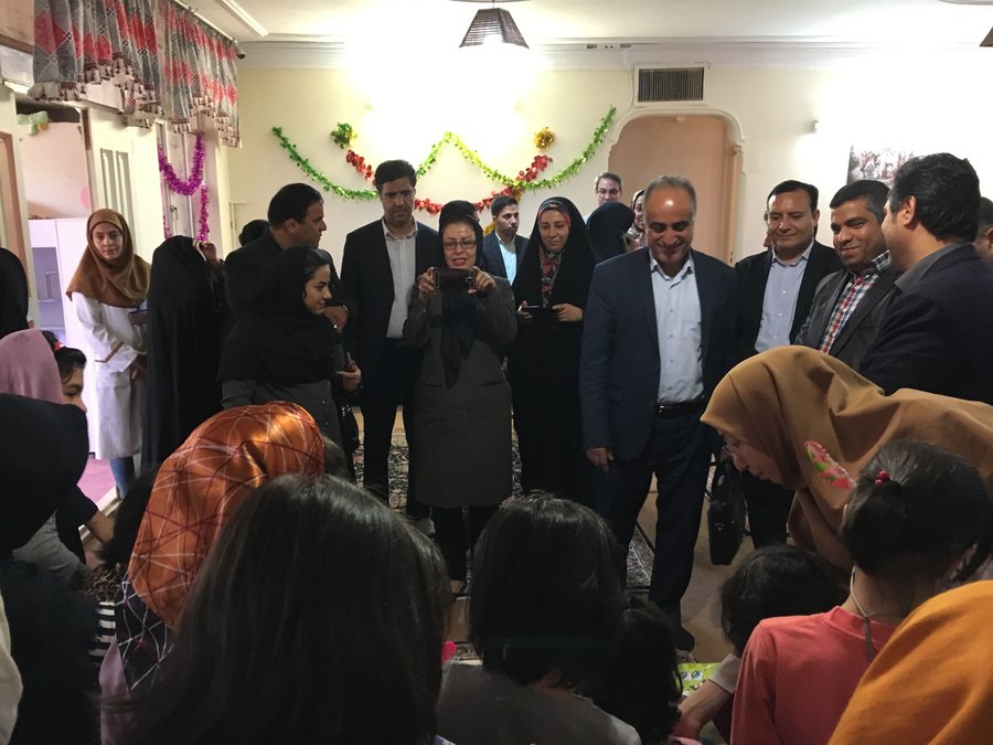 تهران| ملارد |برگزاری جشن روز دختر درخانه کوچک دخترانه نیایش مهر در ملارد