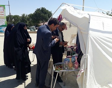 همدان| کبودراهنگ| نمایشگاه دستاورد های مددجویان بهزیستی شهرستان کبودراهنگ 