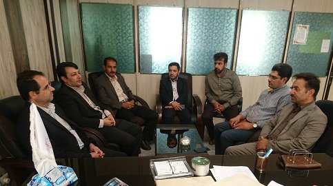 همدان|کبودراهنگ|دیدار صمیمی مدیران ادارات شهرستان کبودراهنگ با سرپرست و کارکنان بهزیستی