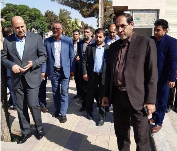 کرمان| بازدید رئیس دبیرخانه ستاد پیگیری و هماهنگی مناسب‎‌سازی بهزیستی کشور از فضای مناسب‌سازی معلولان در بوستان معلم رفسنجان
