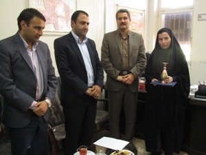 اصفهان| اردستان| دیدار مسئولین شهرستان با رئیس و کارکنان بهزیستی
