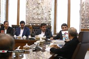  گزارش تصویری ا دیدار رئیس و معاونان سازمان بهزیستی کشور با رئیس مجلس شورای اسلامی