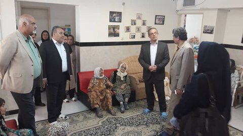 بازدید مدیران توانبخشی از مراکز کردستان