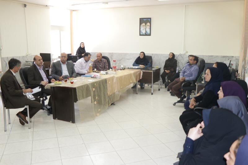 کرمان| دیدار مدیرکل بهزیستی با کارکنان مجتمع خدمات حمایتی فیاض بخش یک