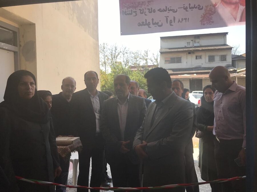 گیلان | افتتاح کارگاه حمایتی تولیدی آوا به مناسبت هفته دولت در لاهیجان