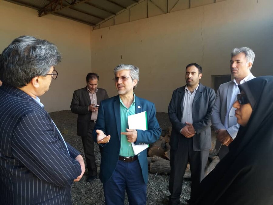 کرمانشاه| بازدید معاون توسعه پیشگیری سازمان بهزیستی کشور از مرکز اجتماع درمان‌مدار  TC «پَر پرواز» 
