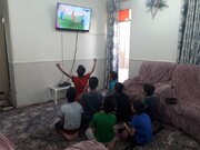 گزارش تصویری|شور و نشاط کودکان تحت حمایت بهزیستی و تماشای دربی پایتخت
