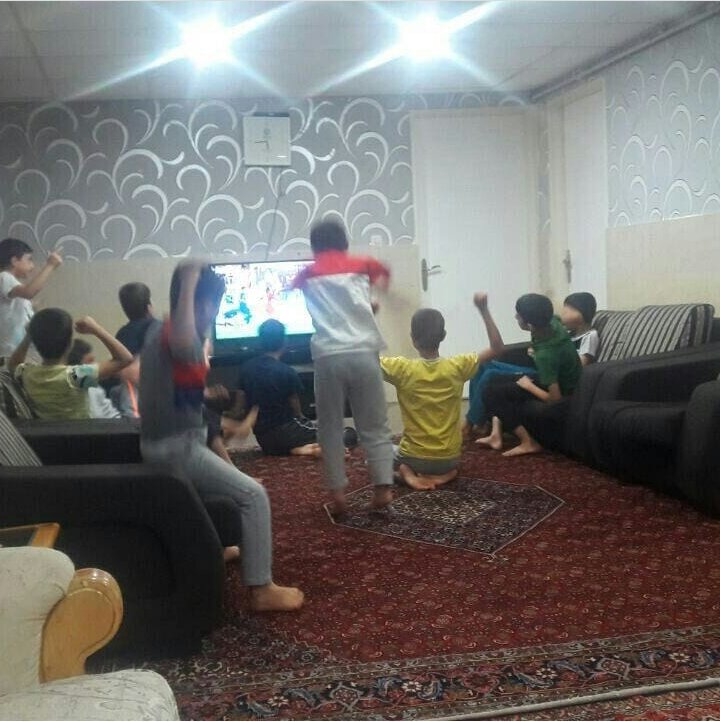 گزارش تصویری تماشای دربی در مراکز شبه خانواده بهزیستی استان زنجان
