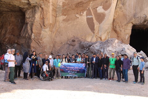 گزارش تصویری ا طبیعت‌گردی تیم کوهنوردی سازمان بهزیستی کشور در استان سمنان