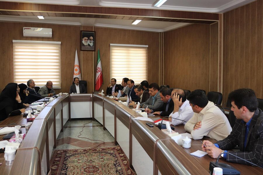 برگزاری جلسه شورای اداری بهزیستی آذربایجان غربی
