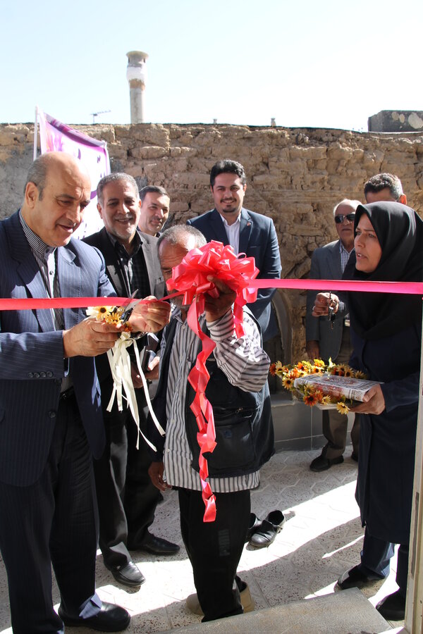 افتتاح یک واحد مسکونی روستایی در شهرستان شهوه 