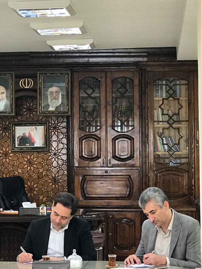 نشست مدیرکل بهزیستی با فرماندار لاهیجان جهت بررسی مسائل و شکلات