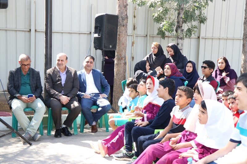 برگزاری همایش کودکان در پارک مادر کرمان  