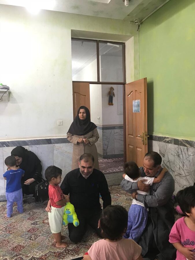 بازدید معاون امور اجتماعی بهزیستی کشور از شیرخوارگاه و مراکز نگهداری کودکان ونوجوانان در اهواز