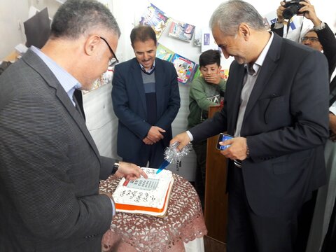 مراسم افتتاح برنامه سنجش بینایی کودکان (آمبلیوپی) بهزیستی شهرستان نیر