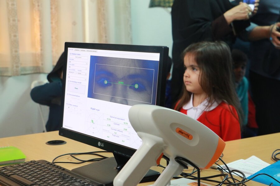 آغاز طرح غربالگری بینایی کودکان در استان