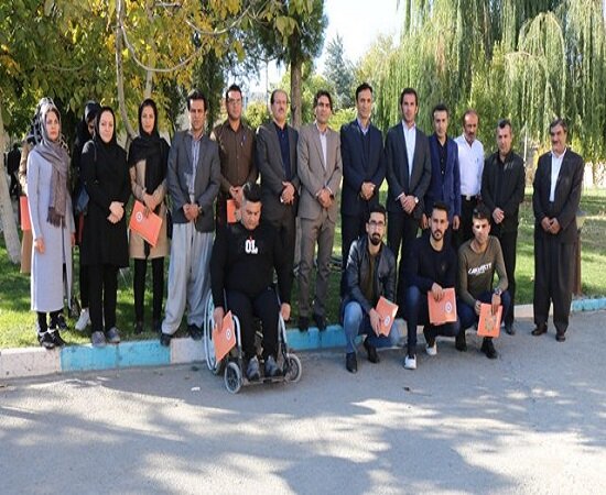 تجلیل از معلولین مدال آور کامیارانی