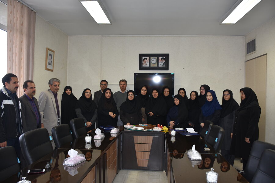 برگزاری مراسم روز گرامیداشت حسابدار در اداره کل بهزیستی استان کرمانشاه