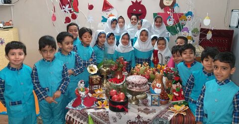 جشن یلدا در مهدهای کودک  سمنان