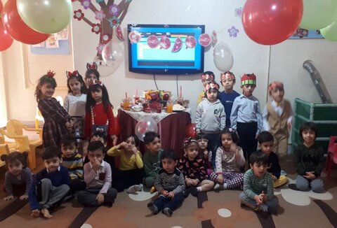 جشن یلدا در مهدهای کودک زنجان