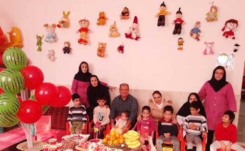 جشن  یلدا در مراکز توانبخشی قزوین