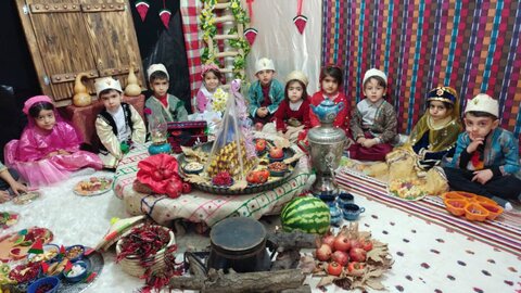 جشن یلدا در مهدهای کودک فارس 