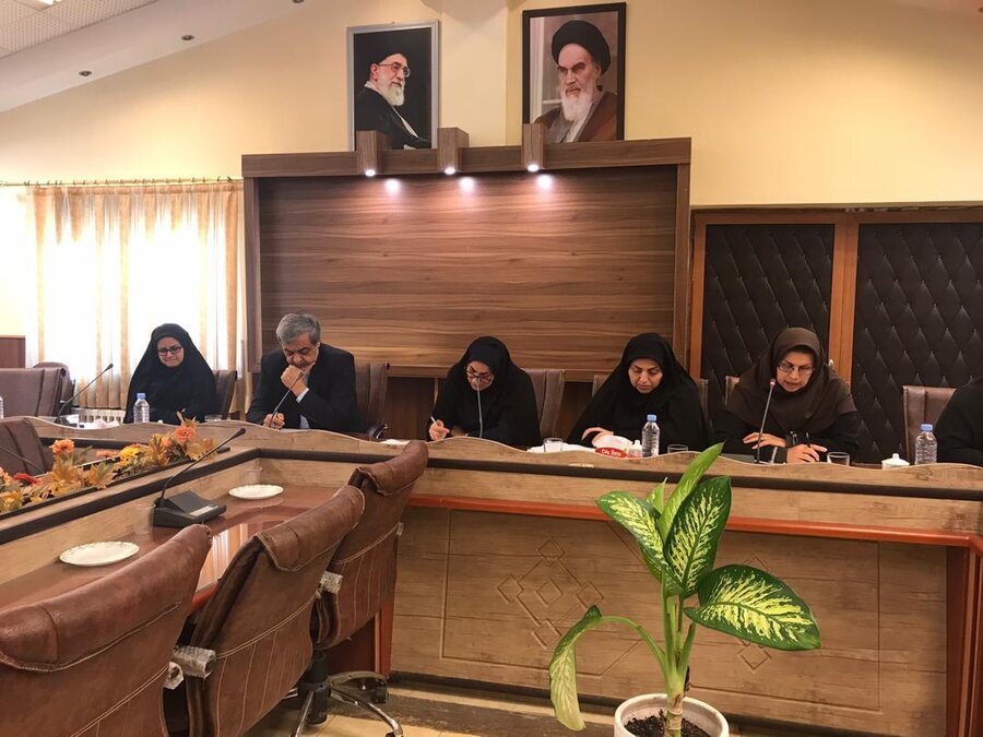 برگزاری کارگروه کمیسیون امور بانوان شهرستان لاهیجان 