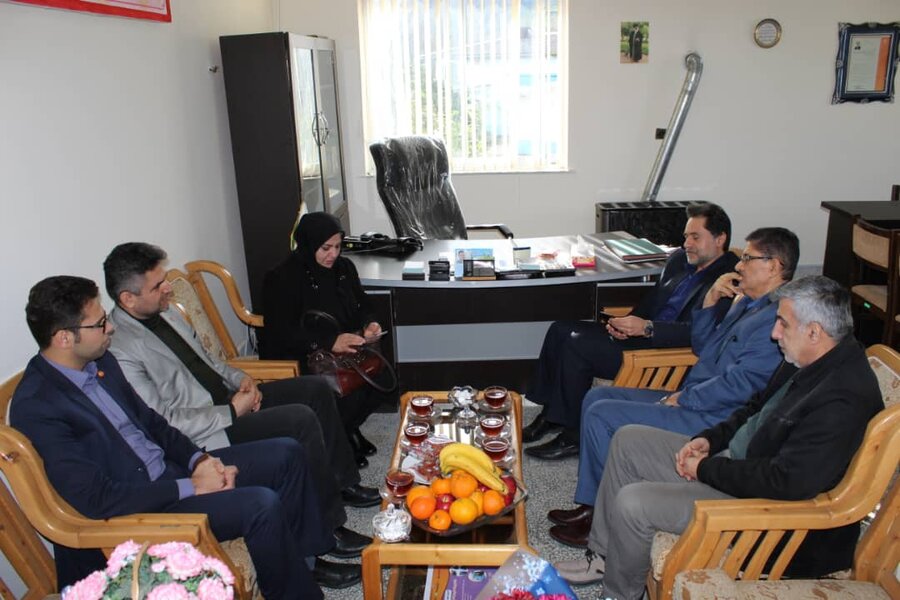 بازدید دکتر حسین نحوی نژاد از مرکز نگهداری معلولان ذهنی لیلاکوه لنگرود