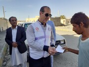 گزارش تصویری| بازدید مسئولان ستاد بحران سازمان بهزیستی کشور از مناطق سیل زده نیکشهر در استان سیستان و بلوچستان