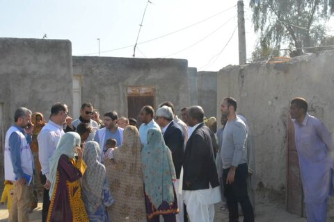 بازدید رییس سازمان بهزیستی از مناطق آسیب دیده از سیل استان سیستان و بلوچستان