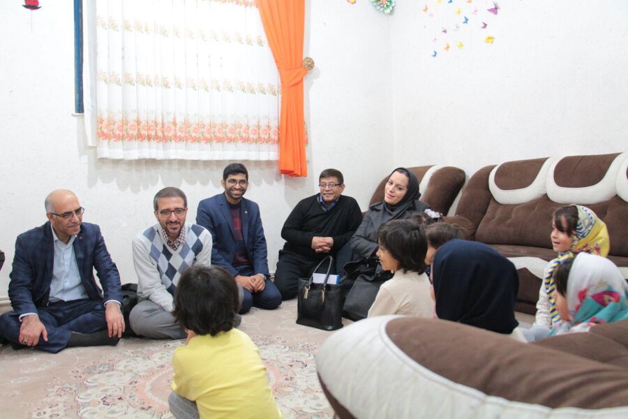 دامغان ا شاهرود ا بازدید و دیدار مدیرکل امور کودکان و نوجوانان سازمان بهزیستی کشور از خانه های کودک و نوجوان استان سمنان 
