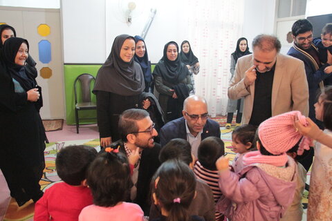 گزارش تصویری ا بازدید و دیدار از مراکز نگهداری فرزندان در سمنان