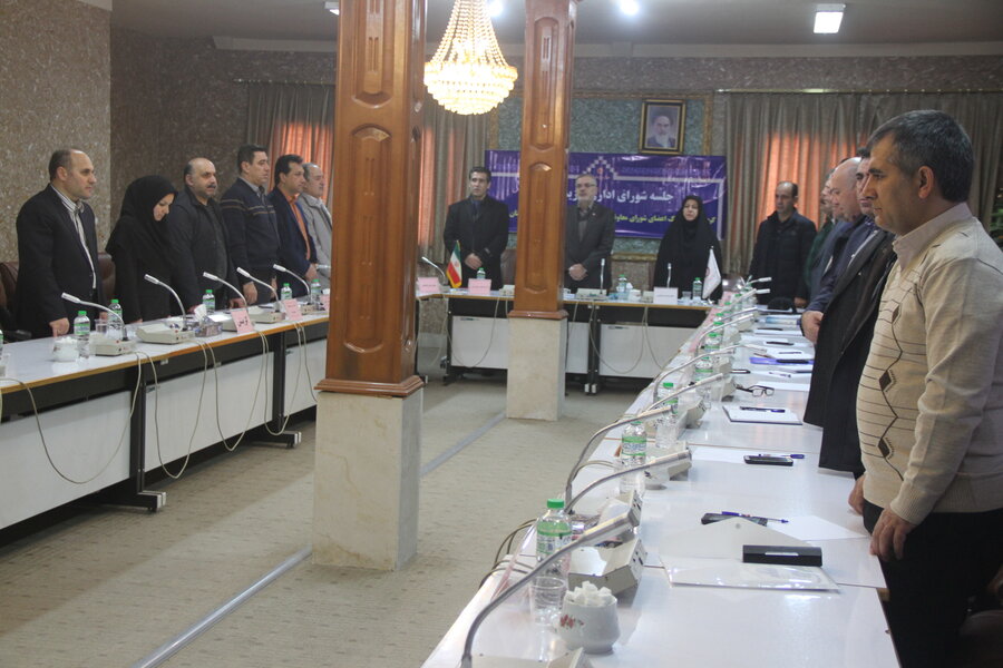 برگزاری بیست و هفتمین جلسه شورای اداری بهزیستی استان