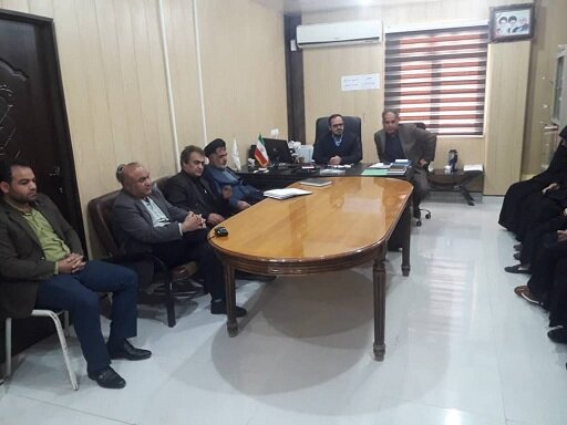 حضور مدیرکل بهزیستی استان در جلسه شورای اداری بهزیستی شهرستان بهمئی
