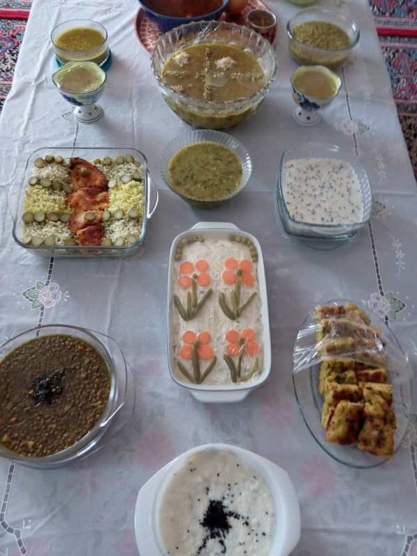 ترویج فرهنگ پخت غذای سنتی در روستا مهد یاسمن دشتکار