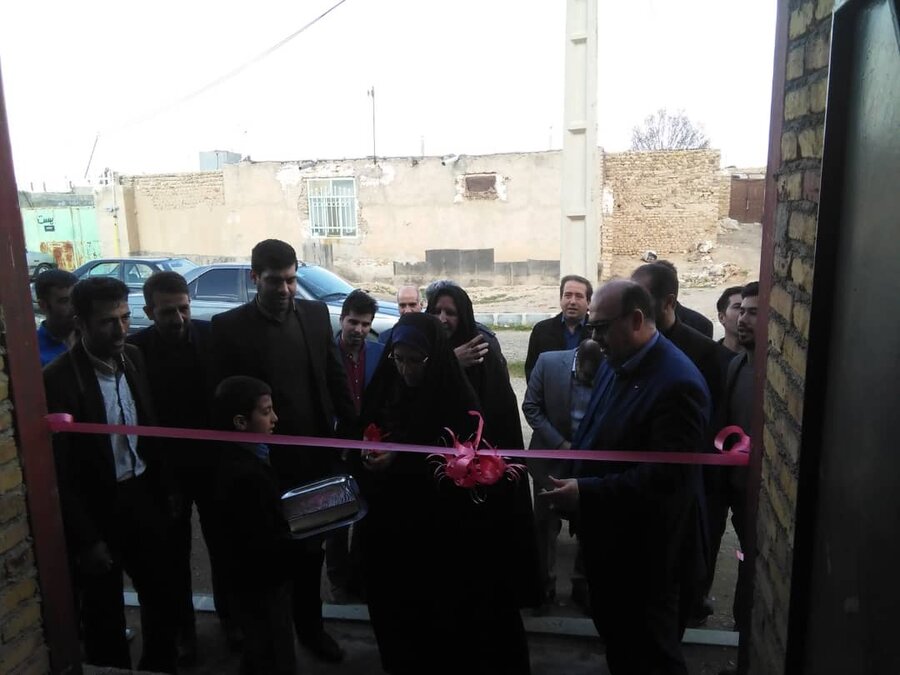 افتتاح و بهره برداری از طرح پنل خورشیدی در روستای فرد آباد شهرستان اشتهارد
