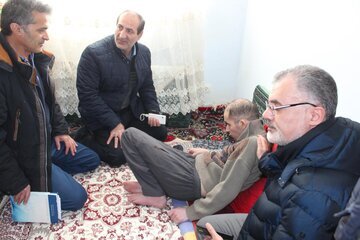 محرومان آسیب‌دیده از برف اردبیل و گیلان حمایت می‌شوند
