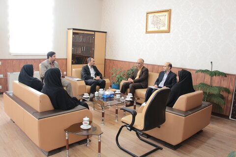 دیدار مدیر کل بهزیستی استان سمنان با دادستان سمنان
