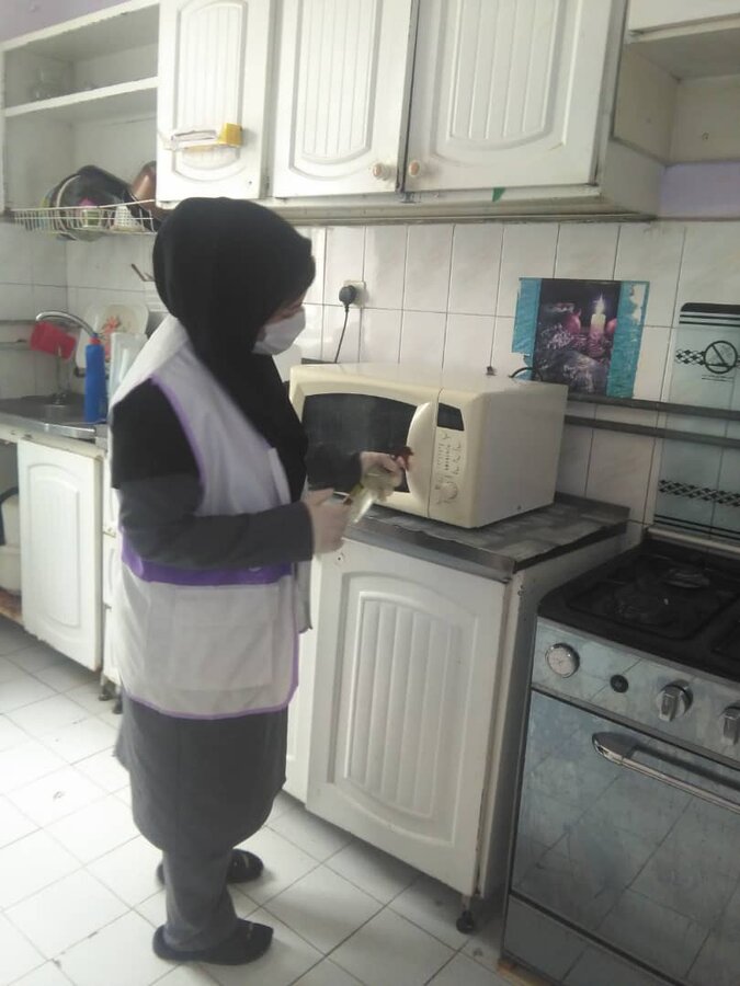مرکز شیرخوارگاه شهید ناجی مدیریت بهزیستی شهرستان بوشهر علیه ویروس کرونا ضدعفونی شد+ تصویر