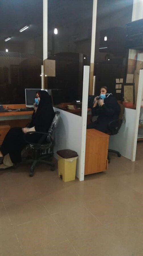 گزارش تصویری | ارائه خدمات مشاوره ای خط مشاوره تلفنی ۱۴۸۰ بهزیستی استان خوزستان
