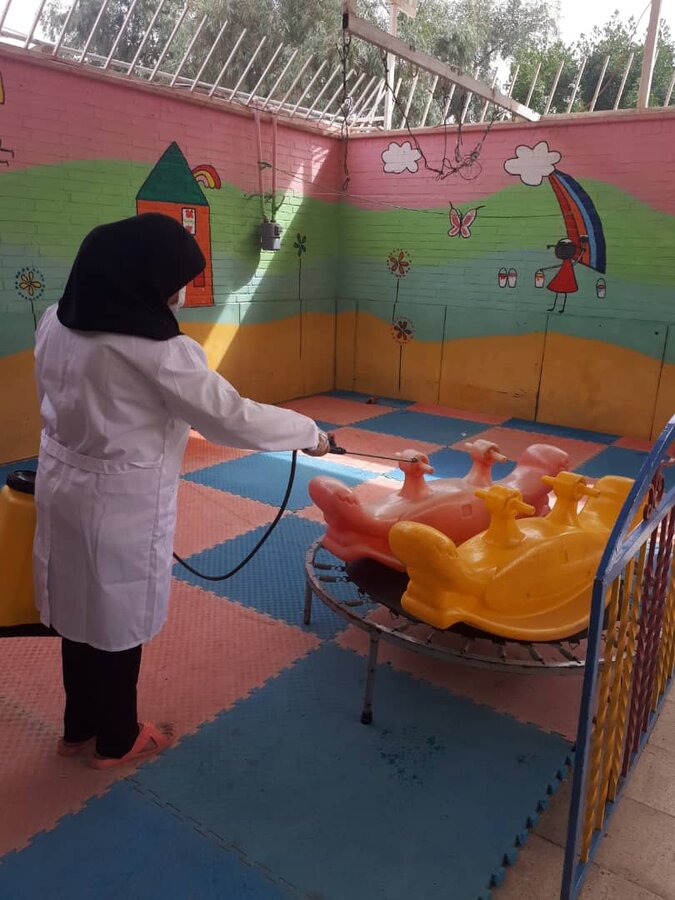 اقدامات بهزیستی خوزستان برای پیشگیری از شیوع ویروس کرونا در مراکز شبانه روزی کودکان تحت حمایت