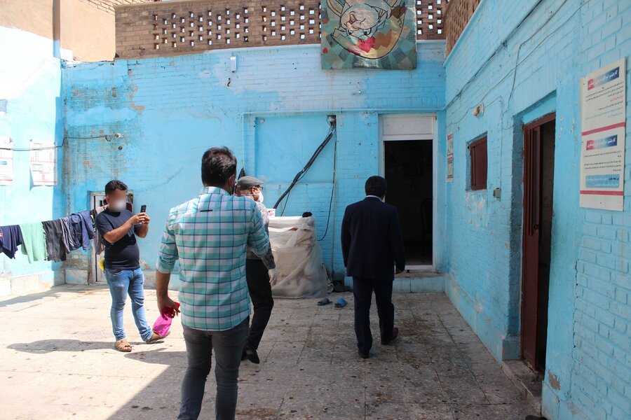 بازدید معاون پیشگیری بهزیستی خوزستان از مراکز  کاهش آسیب
