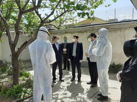 گزارش تصویری| بازدید استاندار گلستان از خدمات پیشگیرانه مقابله با ویروس کرونا در مراکز بهزیستی