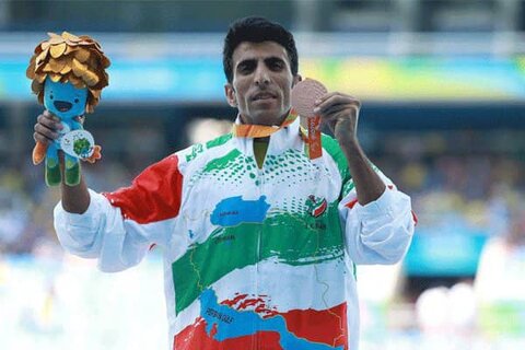 پیام مدیرکل بهزیستی استان کرمان به پیمان نصیری قهرمان رقابت های دو میدانی مسابقات جهانی، پارالمپیک و آسیایی