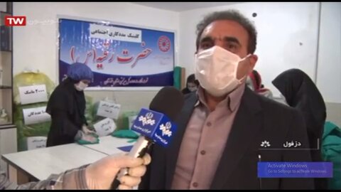 فیلم|گزارش خبر صدا و سیمای خوزستان از کارگاه تولید ماسک و گان بهزیستی دزفول