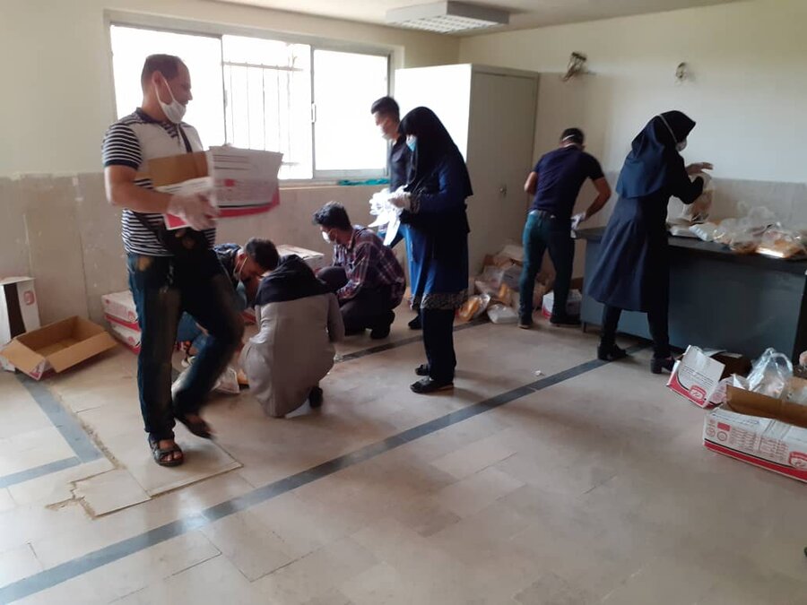 دزفول|110 پکیج غذایی بین مددجویان بهزیستی شهرستان دزفول توزیع شد