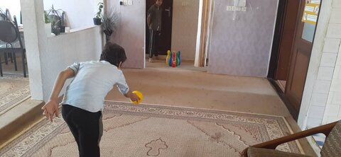 گزارش تصویری ا فعالیت تفریحی و ورزشی در خانه کودکان بهزیستی استان اردبیل