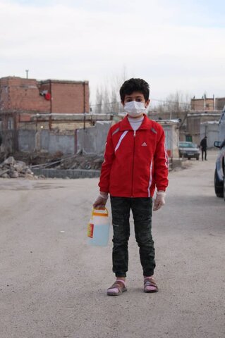 گزارش تصویری ا فعالیت گشت سیاربهزیستی استان اردبیل جهت حفاظت از کودکان خیابانی در خصوص ویروس کرونا