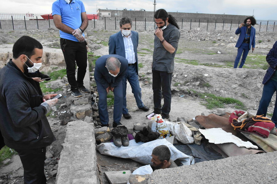 جمع‌آوری و قرنطینه  ۶۰۰ معتاد متجاهر در مشهد